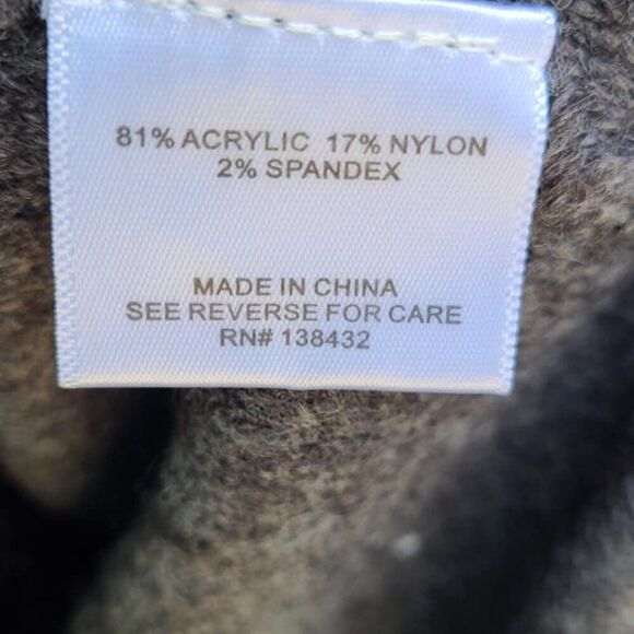 Modcloth Gray Cable Knit Cowl Neck Sweater Dress size Medium NWOT!  NEW! - Picture 3 of 7